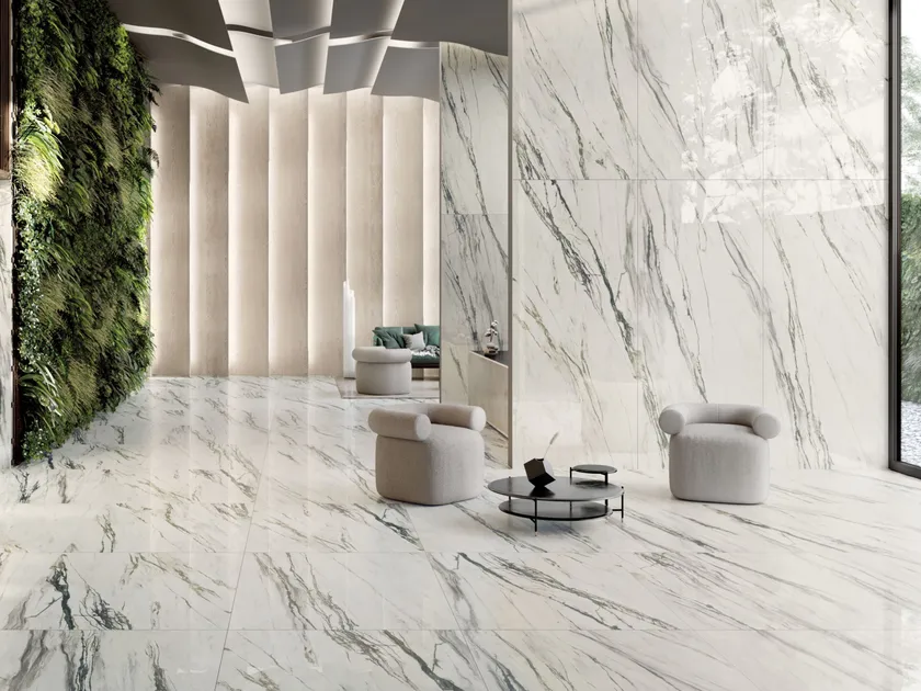 How to choose the right marble effect porcelain tiles for your space