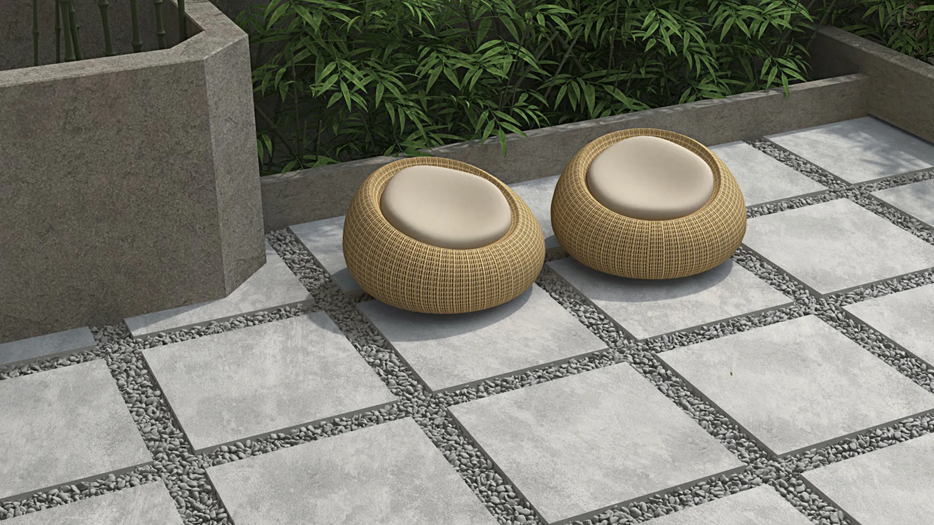 outdoor porcelain pavers 