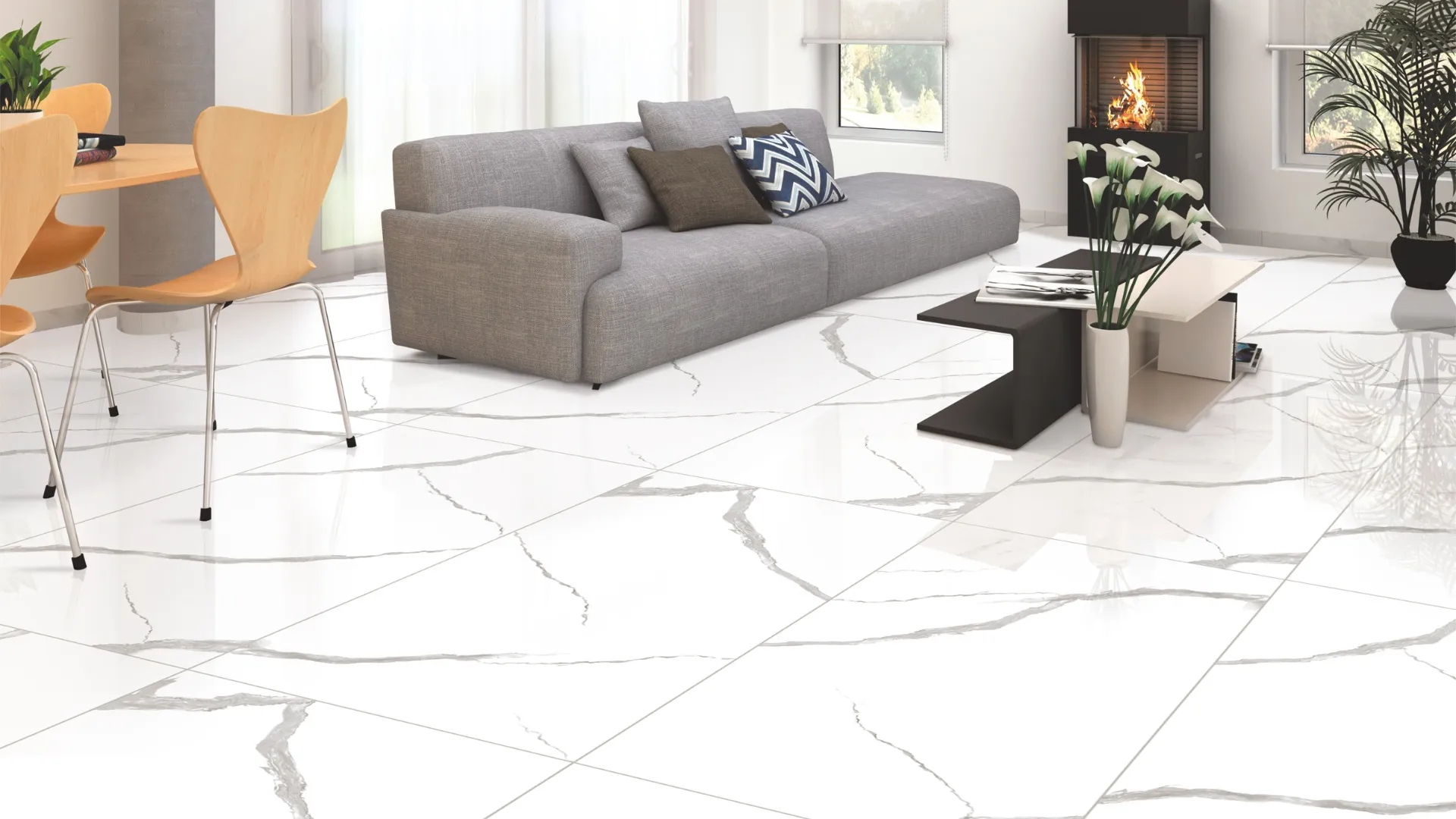 Find Glazed Porcelain Tiles Manufacturer in India